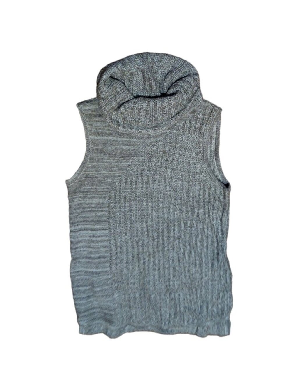 Cupio Women Brown Tan Sleeveless Pullover Sweater XL